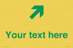 Custom Safe Condition inverse: Green Up right arrow